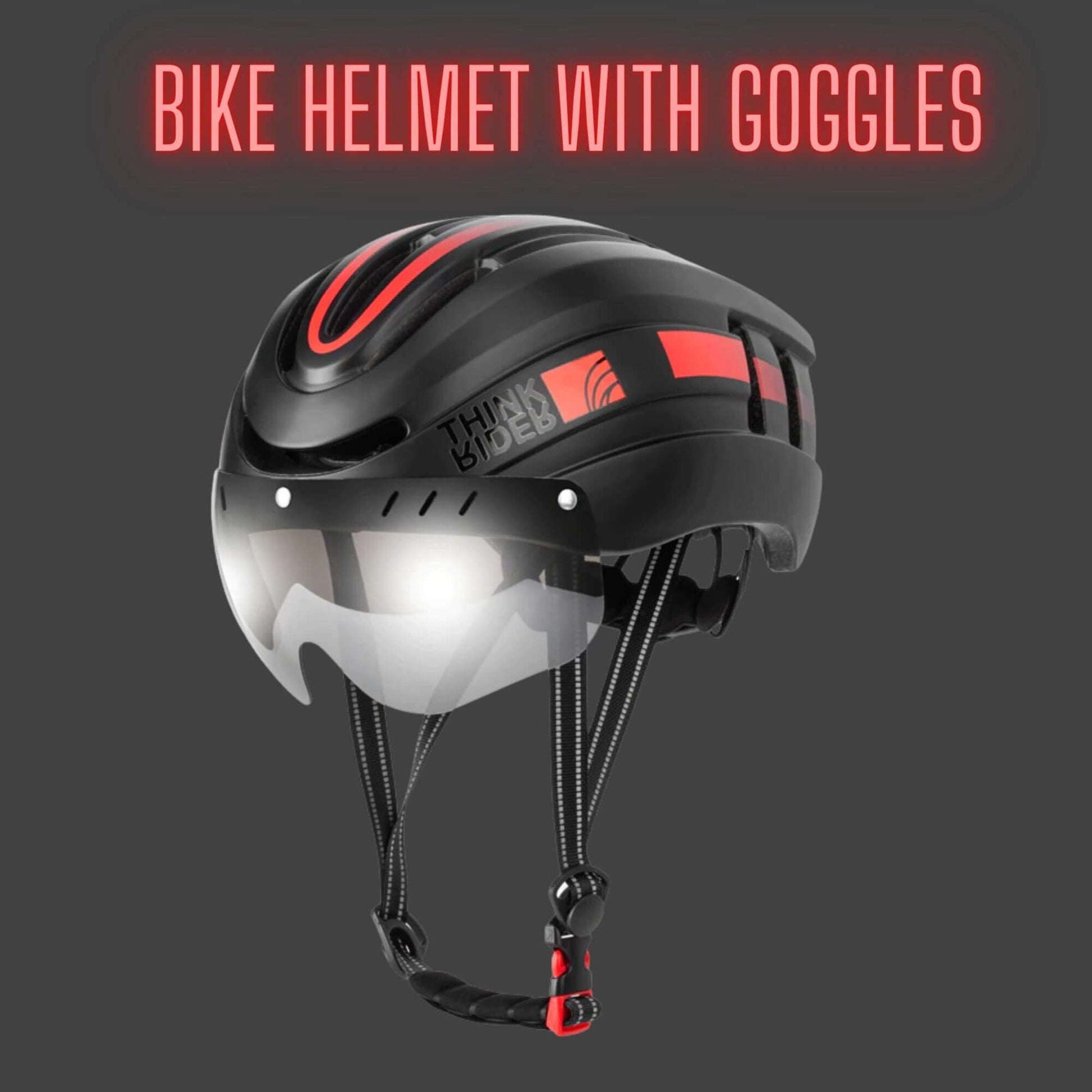 Bicaycle Helmet with goggles