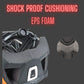 Bike Helmet With Led Lights. Detachable Magnetic Sun Goggles. Rechargeable, Comfortable. 9 Modes For Tail Lights. Shock Proof Cushioning.